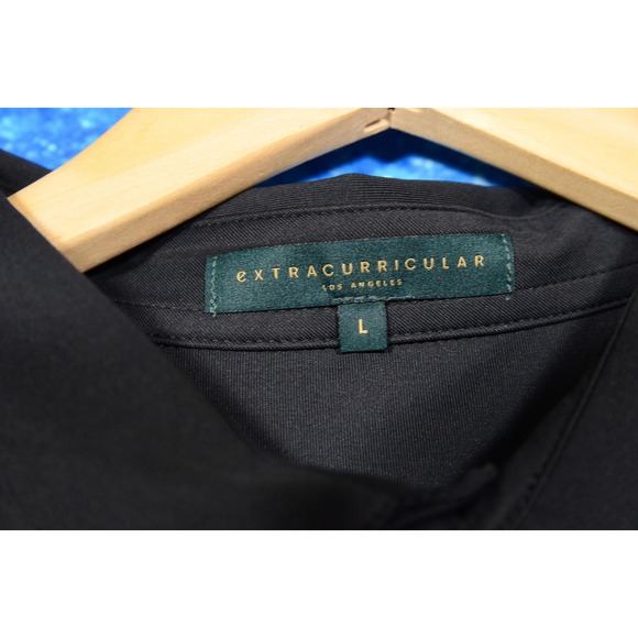 Extracurricular HyFlyers Polo Shirt Mens Large Black Golf Performance Mickelson - Picture 4 of 7